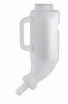 Mamadeira 2,0 lt. Para bezerro cabo externo - boca curva - abertura superior 2 lt. - BICO silicone