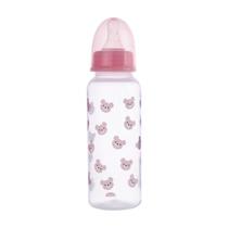 Mamadeira 250ml Urso Rosa com Sistema Anticólica Bico Silicone Anatômico Bebê Criança Plasútil Mamadeira 250ml Urso Rosa com Sistema Anticólica Bico Silicone Anatômico Bebê Criança Plasútil