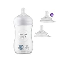Mamadeira 3.0 Pétala Coala 260 ml e Bico N5 Bebê 6 meses Philips Avent