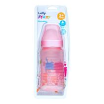 Mamadeira - 340ml - Big Clean - Rosa - Lolly Nenny