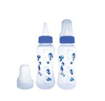 Mamadeira acinturada - bico de silicone redondo - 250ml 3450 - fly