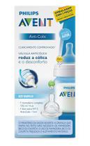 Mamadeira Anti-colic 125ml Azul + Bico Nº2 Avent