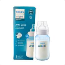Mamadeira Anti-Colic Azul Classica 330ml - Philips Avent Bico n3- 3 a 6 meses
