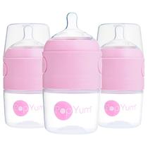 Mamadeira Anticólica 150ml - Pacote com 3 Unidades (Rosa) Mamadeira Anticólica 150ml - Pacote com 3 Unidades (Rosa)
