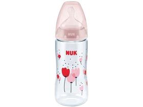 Mamadeira Anticólica com Controle de Temperatura - 300ml NUK First Choice