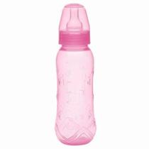 Mamadeira Aquarela Anatômica 6+ Meses 240ml Rosa