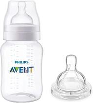 Mamadeira Avent Anti-cólica 260ml Branca Philips