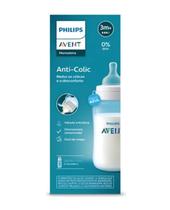 Mamadeira Avent Clássica Anticólica 330ml Azul Original