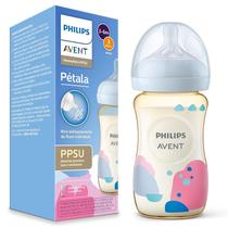 Mamadeira Avent Pétala 3.0 PPSU 125ml 0-3m Bico N2 Azul Rosa - Philips Avent Cor:Azul E Rosa