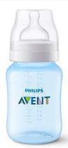 Mamadeira Avent Philips Classic+ 260ml Anticólica Azul Mamadeira Avent Philips Classic+ 260ml Anticólica Azul