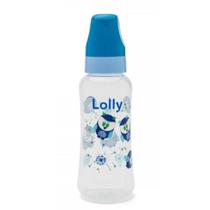 Mamadeira Azul Zoo Lolly Kinddy Silicone R 250ml