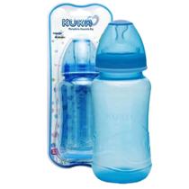 Mamadeira Bebê Kuka Aquarela Big 330ml Bico Achatado
