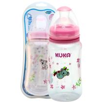 Mamadeira Bebê Kuka Natural Big 330ml TAM 2 Bico Achatado