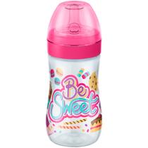 Mamadeira Bebê Silicone Antivazamento 300mL Acinturado Anatômico Evolution +6 Meses Lillo