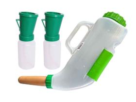 Mamadeira Bezerro 2,5 L + 2 Aplicadores Iodo sem Retorno Mamadeira Bezerro 2,5 L + 2 Aplicadores Iodo sem Retorno