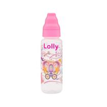 Mamadeira Bico de Siliecone 240ml Tip Color Rosa - Lolly