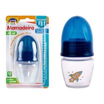 Mamadeira Bico Em Silicone Standard 40mL Com Sistema Anticólica (chuquinha) - Plasútil Baby Mamadeira Bico Em Silicone Standard 40mL Com Sistema Anticólica (chuquinha) - Plasútil Baby
