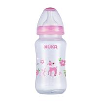 Mamadeira Bico Silicone Universal Antivazamento 330ml Big Natural 0m+ Kuka - Mamadeira Bico Silicone Universal Antivazamento 330ml Big Natural 0m+ Kuka -