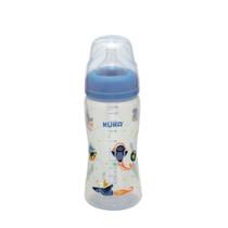 Mamadeira Big Kuka Bico Redondo 330ML Azul/Planeta 1786