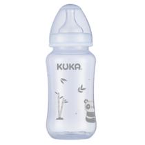 Mamadeira Big Kuka Bico Redondo 330ML Branco/Ovelha 1591