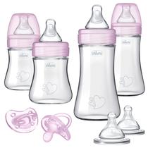 Mamadeira Chicco Duo Hybrid 270 ml com vidro Invinci-Glass dentro