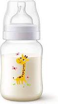 Mamadeira Clássica 260ml Estampada Avent Girafinha