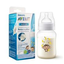 Mamadeira Clássica Anti-colic Macado 260ml - Avent