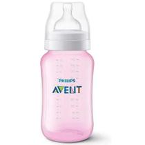 Mamadeira classica rosa avent 330 ml scf817/17