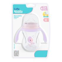 Mamadeira Com Alça Lolly Aureaflow 2 Silicone Redondo