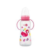 Mamadeira com Alça Neopan Bico Redondo 250ml Rosa 2002 Mamadeira com Alça Neopan Bico Redondo 250ml Rosa 2002