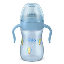 Mamadeira com Alça Super Evolution 240ml Azul - Lillo Mamadeira com Alça Super Evolution 240ml Azul - Lillo