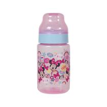 Mamadeira Com Bico Ortodontico Wide Neck 300ml Rosa Minnie Disney