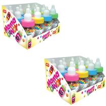 Mamadeira Com Confeitos Coloridos Sabor Tutti Frutti 24Un