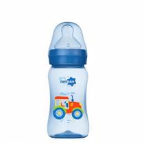 Mamadeira Criativa Neopan Ort 300ml F2 Azul Tratorzinho 2691