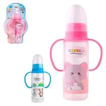 Mamadeira De Plastico 240ml Premium Com Bico Silicone ATEF Mamadeira De Plastico 240ml Premium Com Bico Silicone ATEF