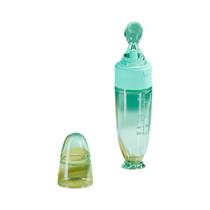 Mamadeira De Silicone Para Crianças Com Cabeça De Colher Macia E Design De Ventosa Automática