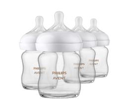 Mamadeira de Vidro Philips Avent Natural - Bico Natural