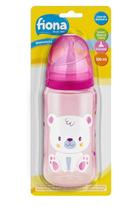 Mamadeira Desenhos Orto 300ml Rosa Tamanho 2 - Fiona