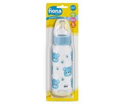 Mamadeira Desenhos Urso Azul 240ml Tamanho 2 - Fiona