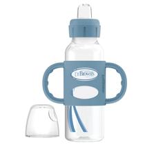 Mamadeira Dr. Brown's Milestones 250 ml com Alças de Silicone