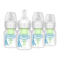 Mamadeira Dr. Brown's Natrual Flow Anti-Colic 60mL, pacote com 4 Mamadeira Dr. Brown's Natrual Flow Anti-Colic 60mL, pacote com 4