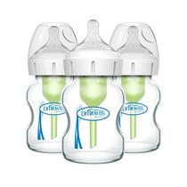 Mamadeira Dr. Brown's Natural Flow Anti-Colic, pacote com 3 unidades