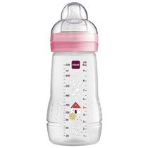 Mamadeira Easy Active 270ml 2m+ Mam Rosa Mamadeira Easy Active 270ml 2m+ Mam Rosa