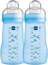 Mamadeira Easy Active Mam 270Ml Boys Embalagem Dupla Azul Mamadeira Easy Active Mam 270Ml Boys Embalagem Dupla Azul