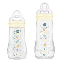 Mamadeira Easy Active Set Duplo 270ml/330ml 2m+ Mam Amarela