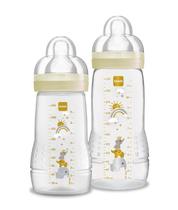 Mamadeira Easy Active Set Duplo 270ml/330ml 2m+ Mam Neutra Mamadeira Easy Active Set Duplo 270ml/330ml 2m+ Mam Neutra