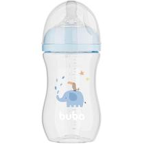 Mamadeira Easy Flow Elefante Azul 270ml Buba Mamadeira Easy Flow Elefante Azul 270ml Buba