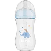 Mamadeira Easy Flow Elefante Azul 270ml Buba Mamadeira Easy Flow Elefante Azul 270ml Buba