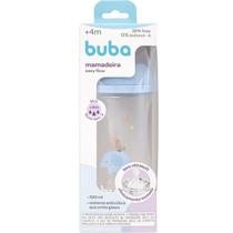 Mamadeira EASY FLOW Elefante Azul 330ML Anticolica Buba Mamadeira EASY FLOW Elefante Azul 330ML Anticolica Buba