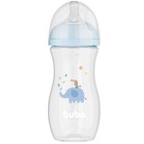 Mamadeira Easy Flow Elefante - Azul - 330ml - Buba Mamadeira Easy Flow Elefante - Azul - 330ml - Buba